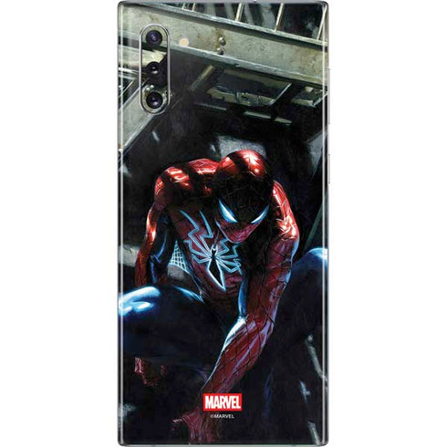 Marvel Spiderman New Suit Spiderman Galaxy Note 10 Skin