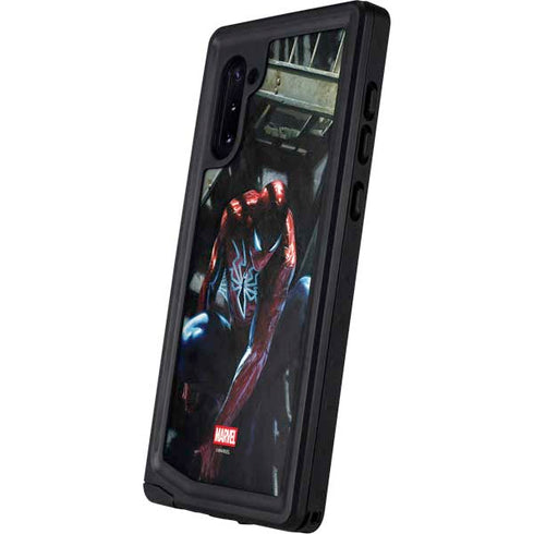Marvel Spiderman New Suit Spiderman Galaxy Note 10 Waterproof Case