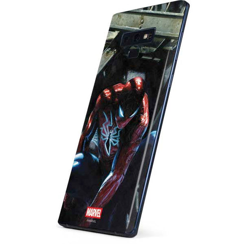 Marvel Spiderman New Suit Spiderman Galaxy Note 9 Skin