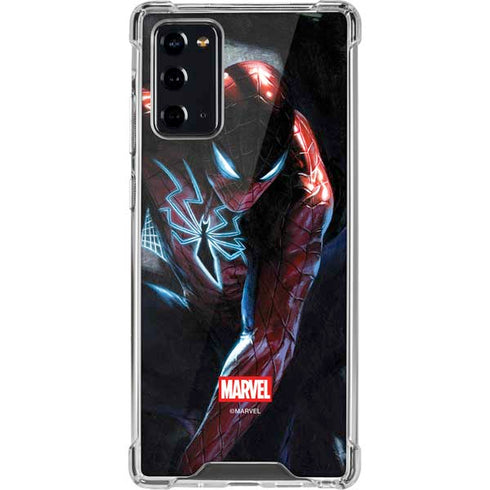 Marvel Spiderman New Suit Spiderman Galaxy Note20 5G Clear Case