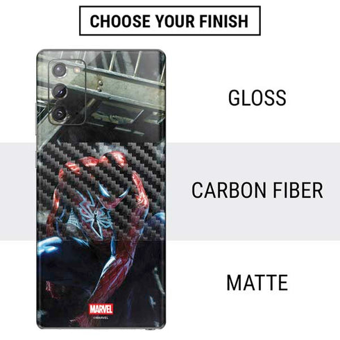 Marvel Spiderman New Suit Spiderman Galaxy Note20 5G Skin