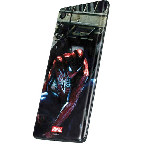 Marvel Spiderman New Suit Spiderman Galaxy S20 Fan Edition Skin