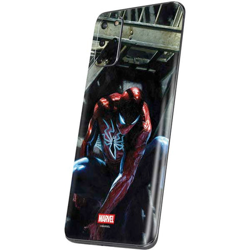 Marvel Spiderman New Suit Spiderman Galaxy S20 Plus Skin