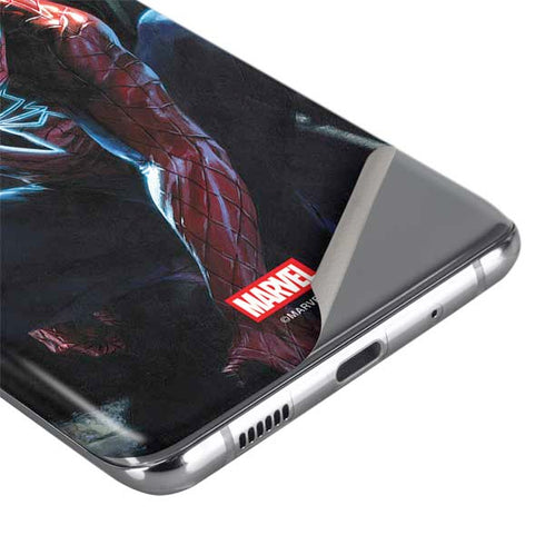 Marvel Spiderman New Suit Spiderman Galaxy S20 Plus Skin