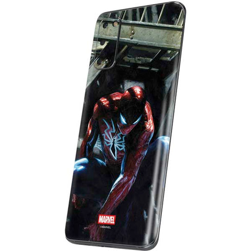 Marvel Spiderman New Suit Spiderman Galaxy S20 Skin