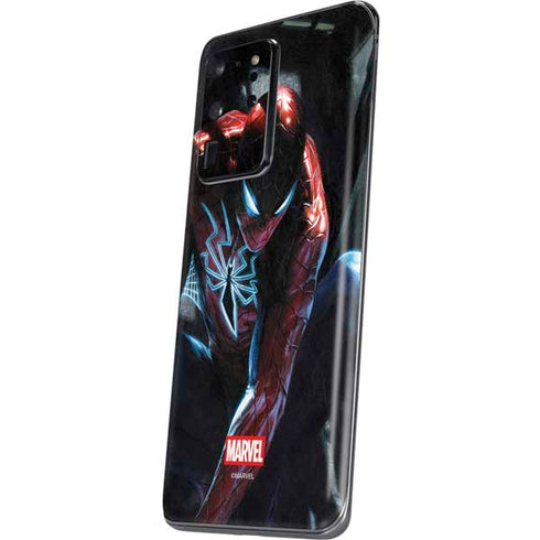 Marvel Spiderman New Suit Spiderman Galaxy S20 Ultra 5G Skin