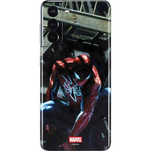 Marvel Spiderman New Suit Spiderman Galaxy S21 5G Skin