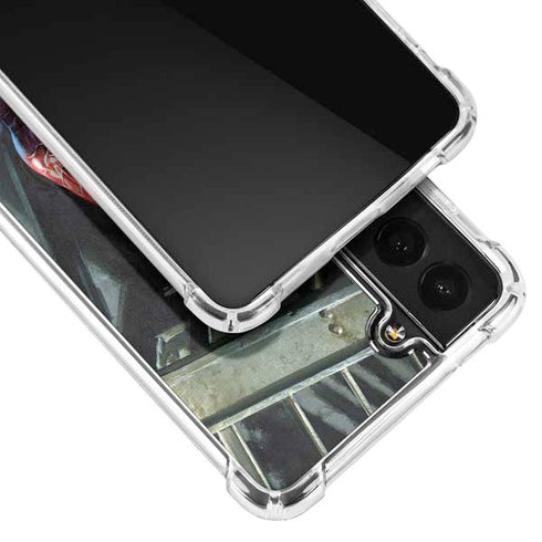 Marvel Spiderman New Suit Spiderman Galaxy S21 FE Clear Case