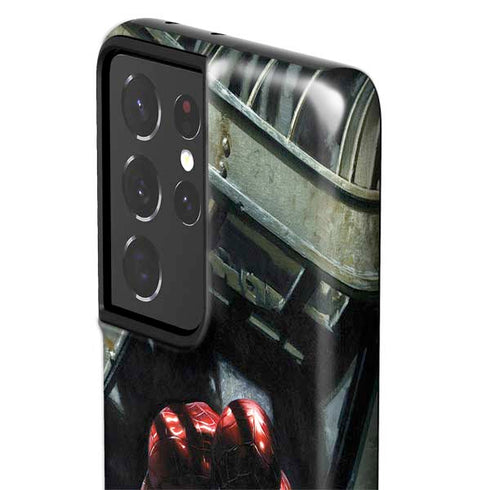 Marvel Spiderman New Suit Spiderman Galaxy S21 Ultra 5G Pro Case