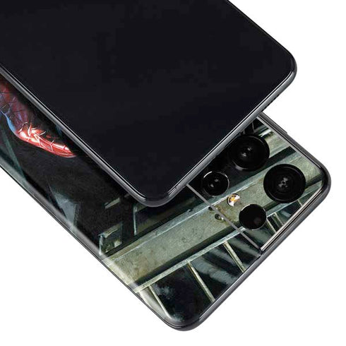 Marvel Spiderman New Suit Spiderman Galaxy S21 Ultra 5G Skin