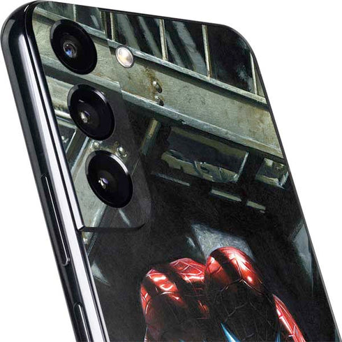 Marvel Spiderman New Suit Spiderman Galaxy S22 Skin