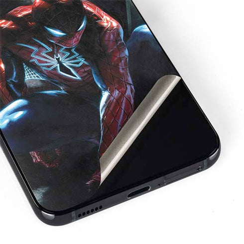 Marvel Spiderman New Suit Spiderman Galaxy S22 Skin
