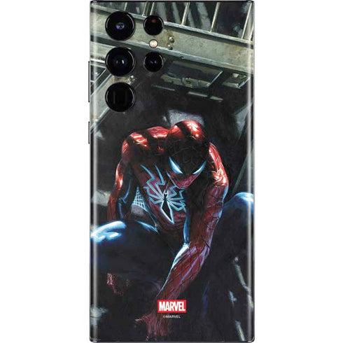 Marvel Spiderman New Suit Spiderman Galaxy S22 Ultra Skin