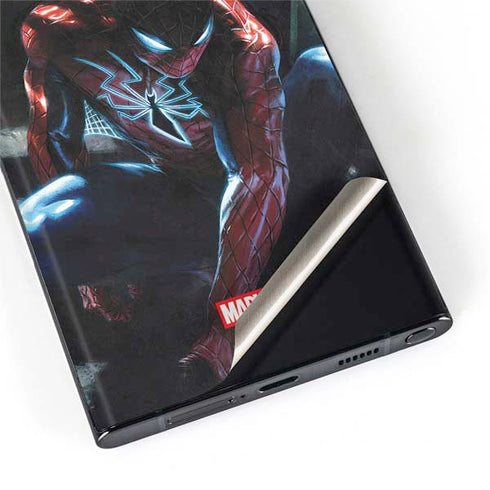 Marvel Spiderman New Suit Spiderman Galaxy S22 Ultra Skin