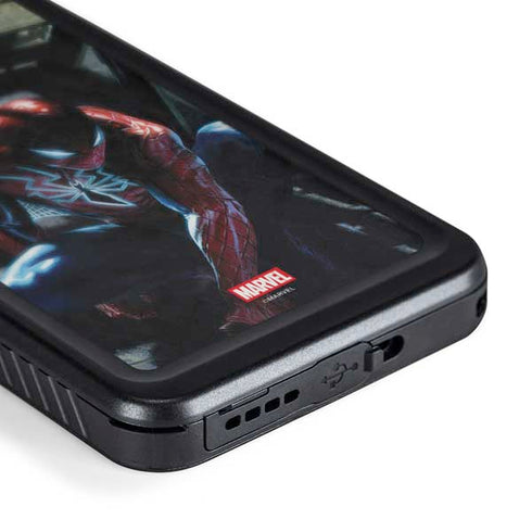 Marvel Spiderman New Suit Spiderman Galaxy S23 Plus Waterproof Case