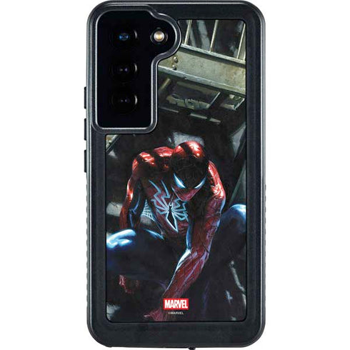 Marvel Spiderman New Suit Spiderman Galaxy S23 Waterproof Case