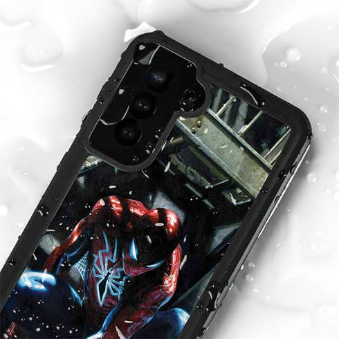 Marvel Spiderman New Suit Spiderman Galaxy S23 Waterproof Case
