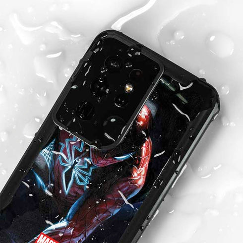 Marvel Spiderman New Suit Spiderman Galaxy S24 Ultra Waterproof Case