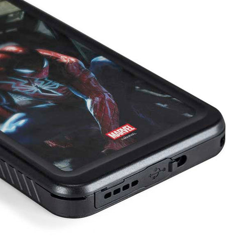 Marvel Spiderman New Suit Spiderman Galaxy S24 Waterproof Case