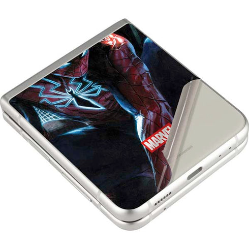 Marvel Spiderman New Suit Spiderman Galaxy Z Flip3 5G Skin