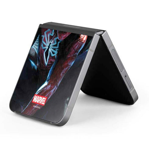 Marvel Spiderman New Suit Spiderman Galaxy Z Flip6 Skin