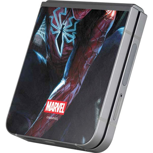 Marvel Spiderman New Suit Spiderman Galaxy Z Flip6 Skin