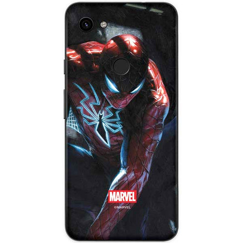Marvel Spiderman New Suit Spiderman Google Pixel 3a Skin