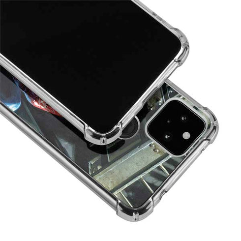 Marvel Spiderman New Suit Spiderman Google Pixel 4a 5G Clear Case
