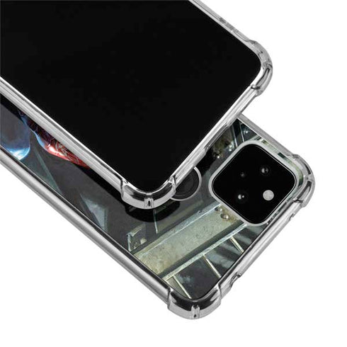 Marvel Spiderman New Suit Spiderman Google Pixel 5 Clear Case