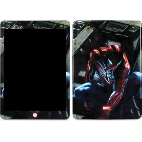 Marvel Spiderman New Suit Spiderman Apple iPad Skin