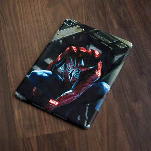 Marvel Spiderman New Suit Spiderman Apple iPad Skin
