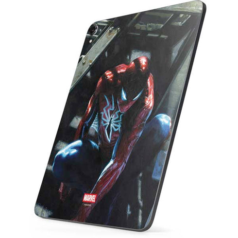 Marvel Spiderman New Suit Spiderman Apple iPad Pro Skin