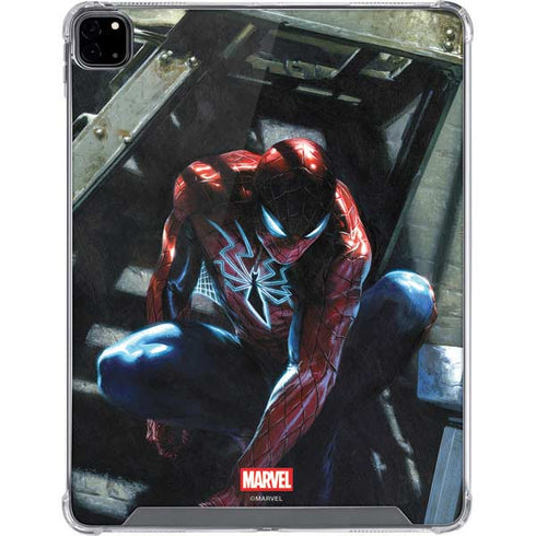 Marvel Spiderman New Suit Spiderman iPad Pro 12.9in (2020) Clear Case