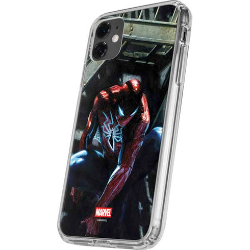 Marvel Spiderman New Suit Spiderman iPhone 11 Clear Case
