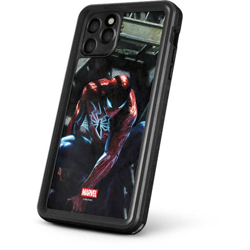 Marvel Spiderman New Suit Spiderman iPhone 11 Pro Max Waterproof Case