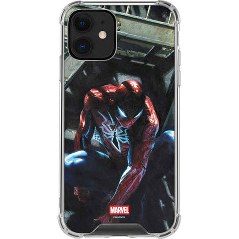 Marvel Spiderman New Suit Spiderman iPhone 12 Clear Case