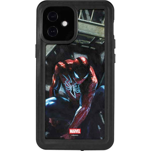 Marvel Spiderman New Suit Spiderman iPhone 12 Mini Waterproof Case
