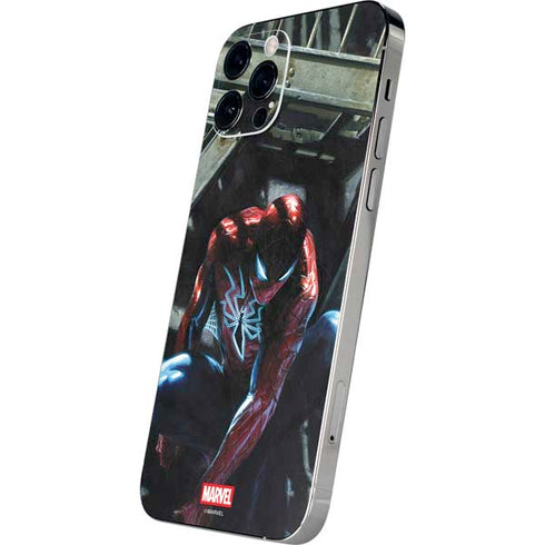 Marvel Spiderman New Suit Spiderman iPhone 12 Pro Skin