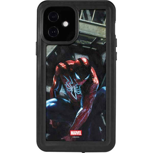 Marvel Spiderman New Suit Spiderman iPhone 12 Waterproof Case
