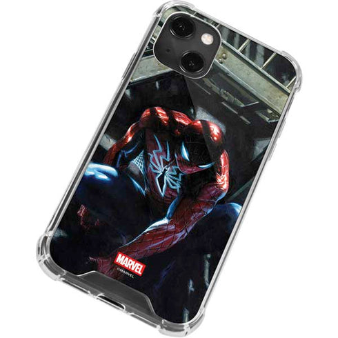 Marvel Spiderman New Suit Spiderman iPhone 13 Mini Clear Case