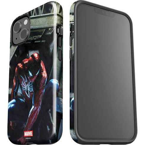 Marvel Spiderman New Suit Spiderman iPhone 14 Plus Impact Case
