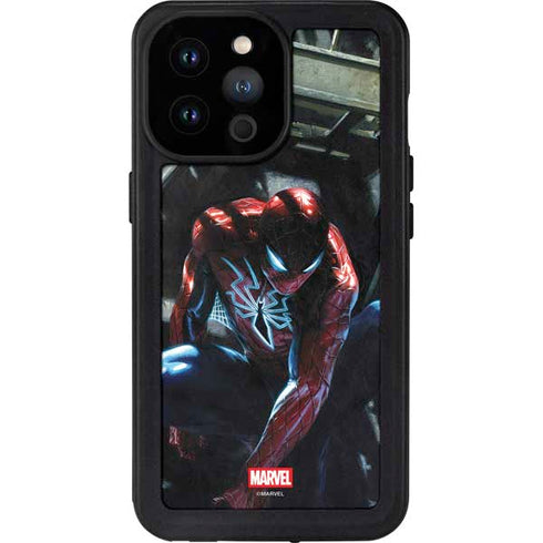 Marvel Spiderman New Suit Spiderman iPhone 14 Pro Max Waterproof Case