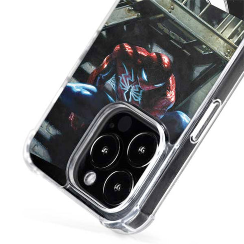 Marvel Spiderman New Suit Spiderman iPhone 15 Pro MagSafe Case