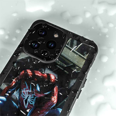 Marvel Spiderman New Suit Spiderman iPhone 15 Pro Waterproof Case