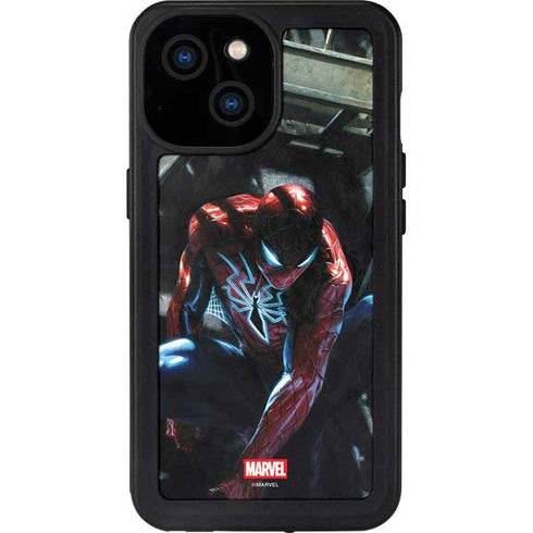 Marvel Spiderman New Suit Spiderman iPhone 15 Waterproof Case