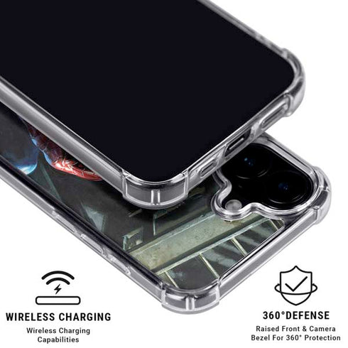 Marvel Spiderman New Suit Spiderman iPhone 16 Clear Case