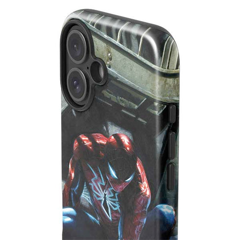 Marvel Spiderman New Suit Spiderman iPhone 16 Impact Case