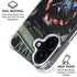 Marvel Spiderman New Suit Spiderman iPhone 16 Plus Clear Case