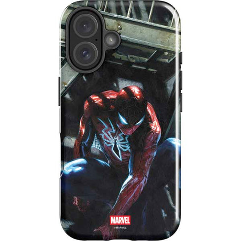 Marvel Spiderman New Suit Spiderman iPhone 16 Plus Impact Case