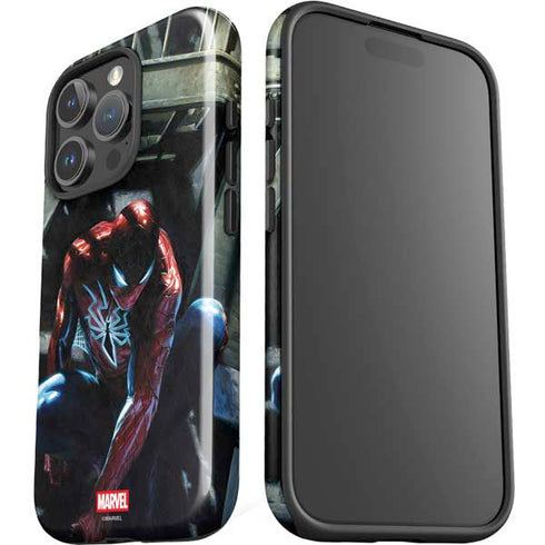 Marvel Spiderman New Suit Spiderman iPhone 16 Pro Impact Case